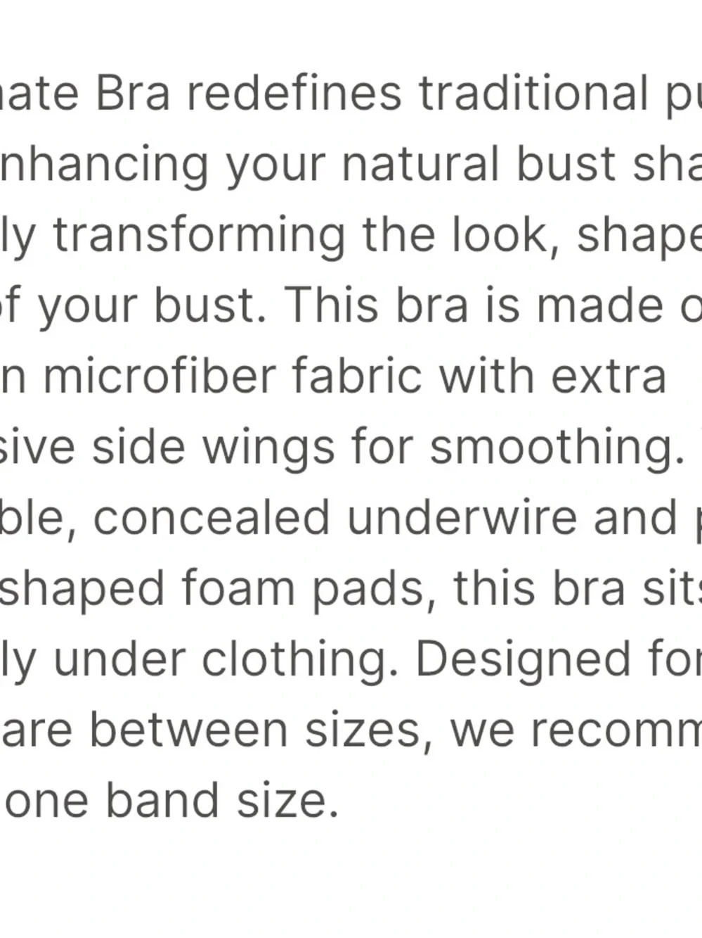 SKIMS ULTIMATE TEARDROP PUSH-UP BRA - Picture 4 of 4